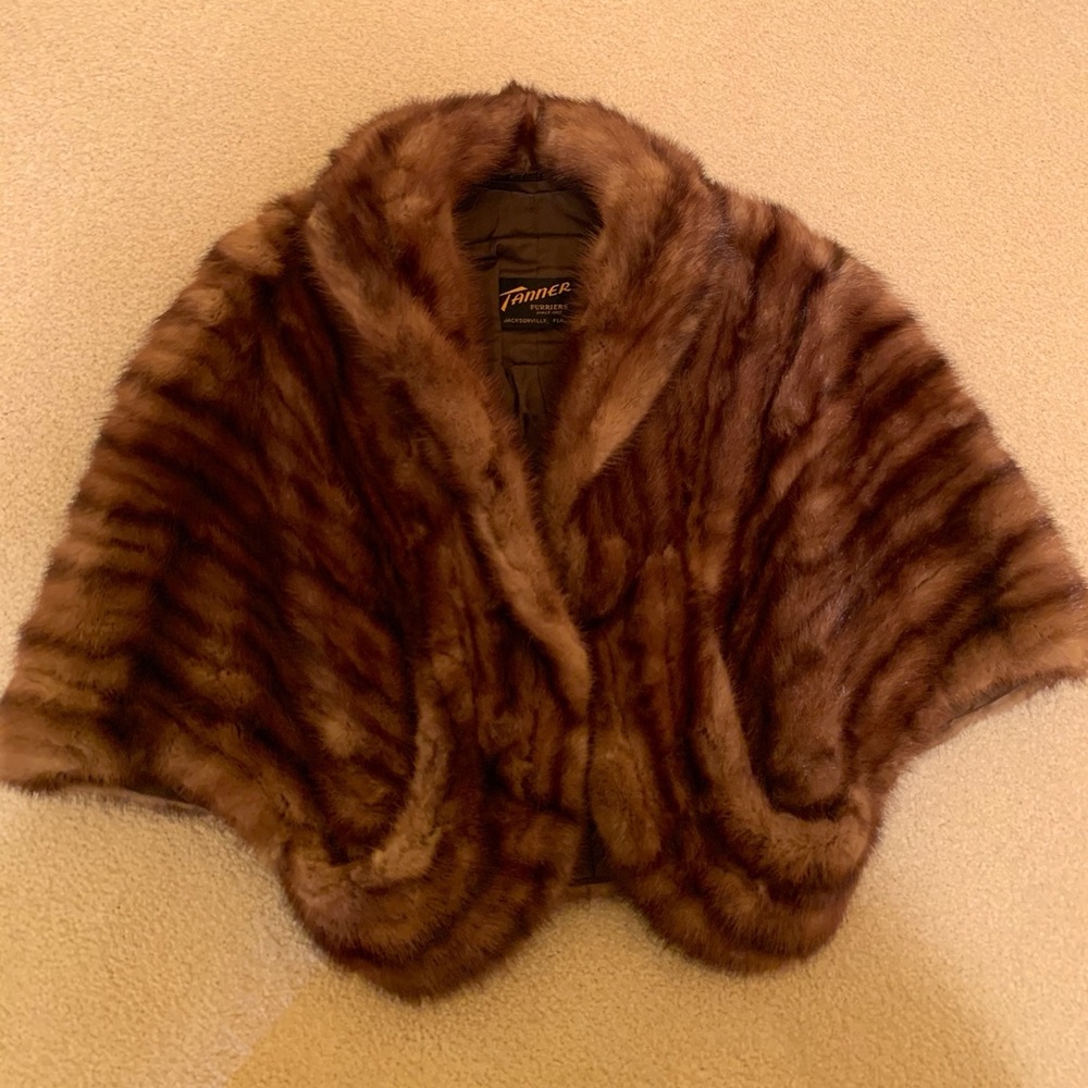 Real Fox Fur Antique Stoll